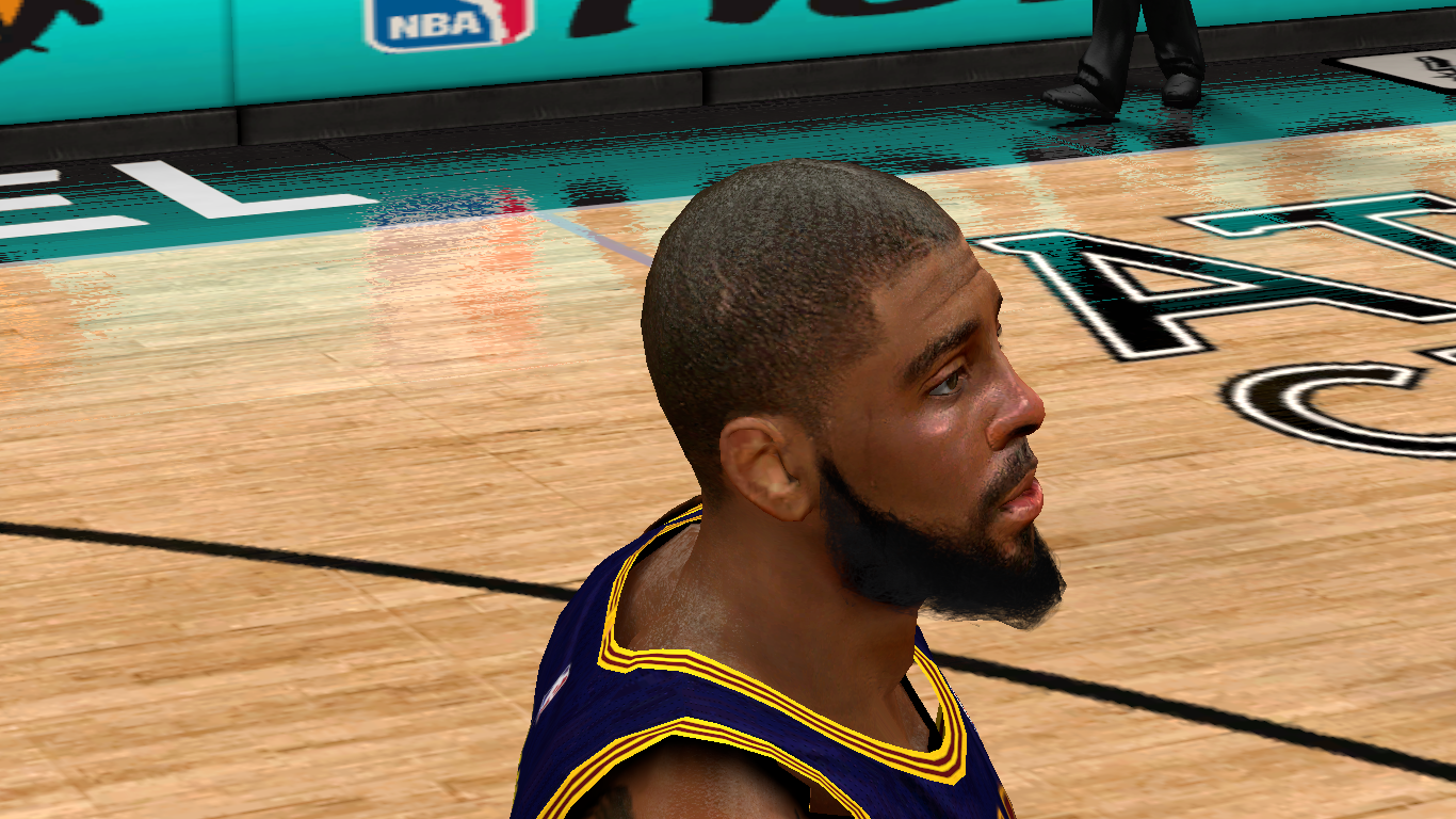 Kyrie Irving Cyberface Realistic 2017 PlayOffs By Ericson-Ignacio FOR 2K14.