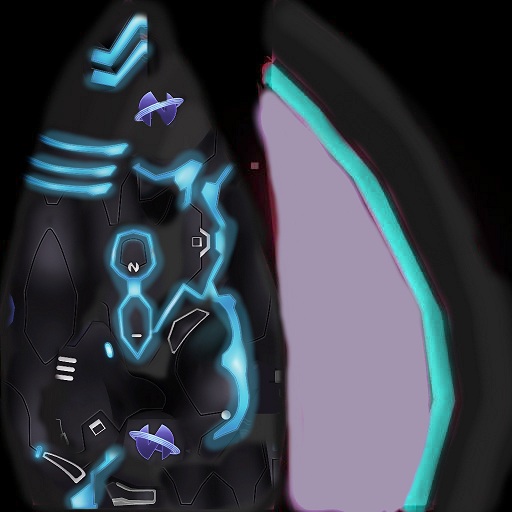 Gear Design Anime Choujigen Neptunia [NEXT Purple Heart] Other parts