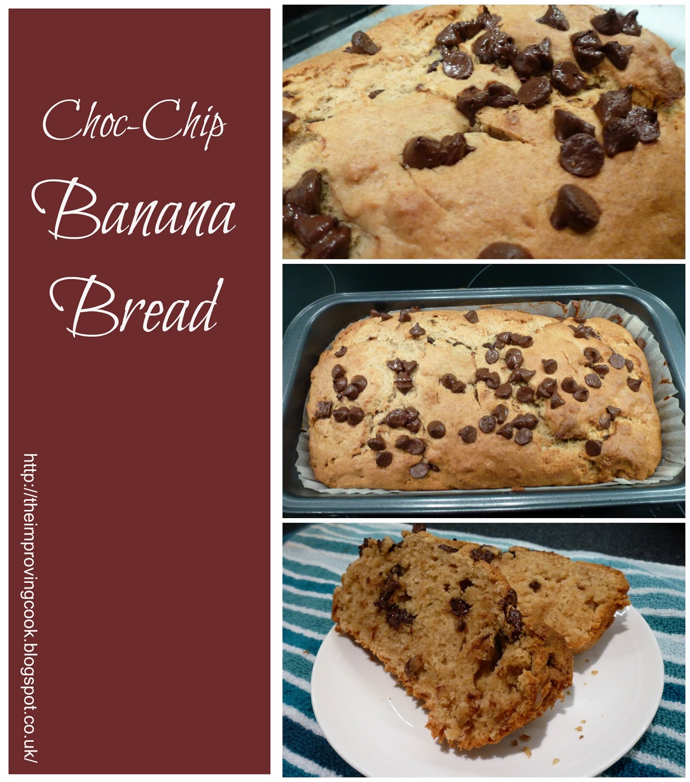 The Improving Cook ChocChip Banana Bread