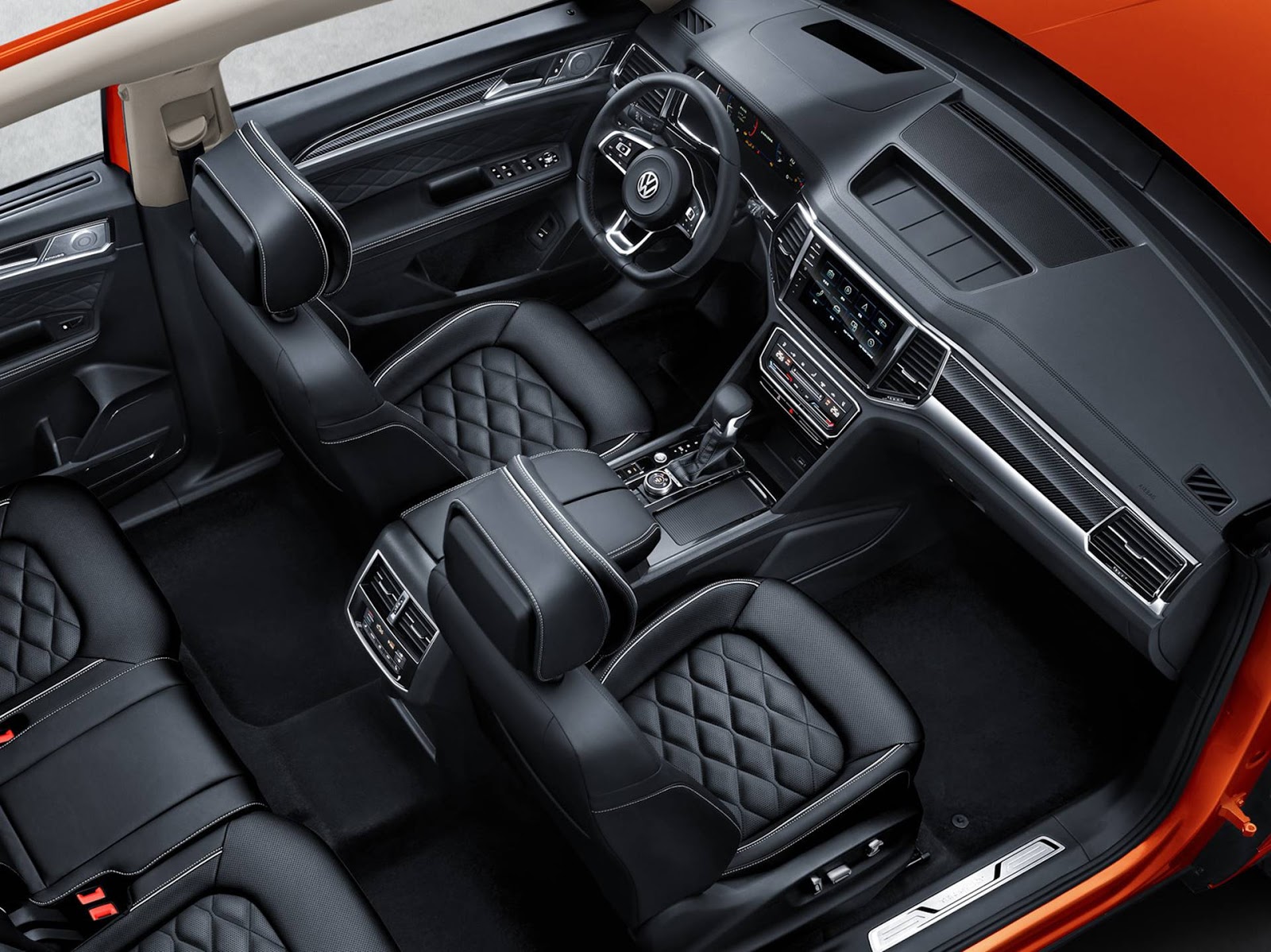 Volkswagen Teramont X tem interior e preço revelado China