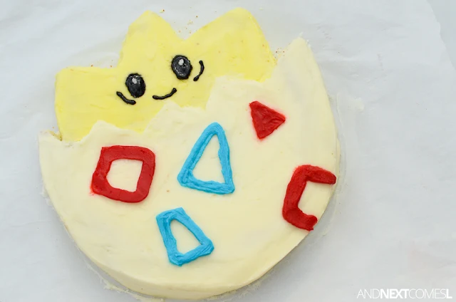 Togepi Pokemon birthday cake ideas