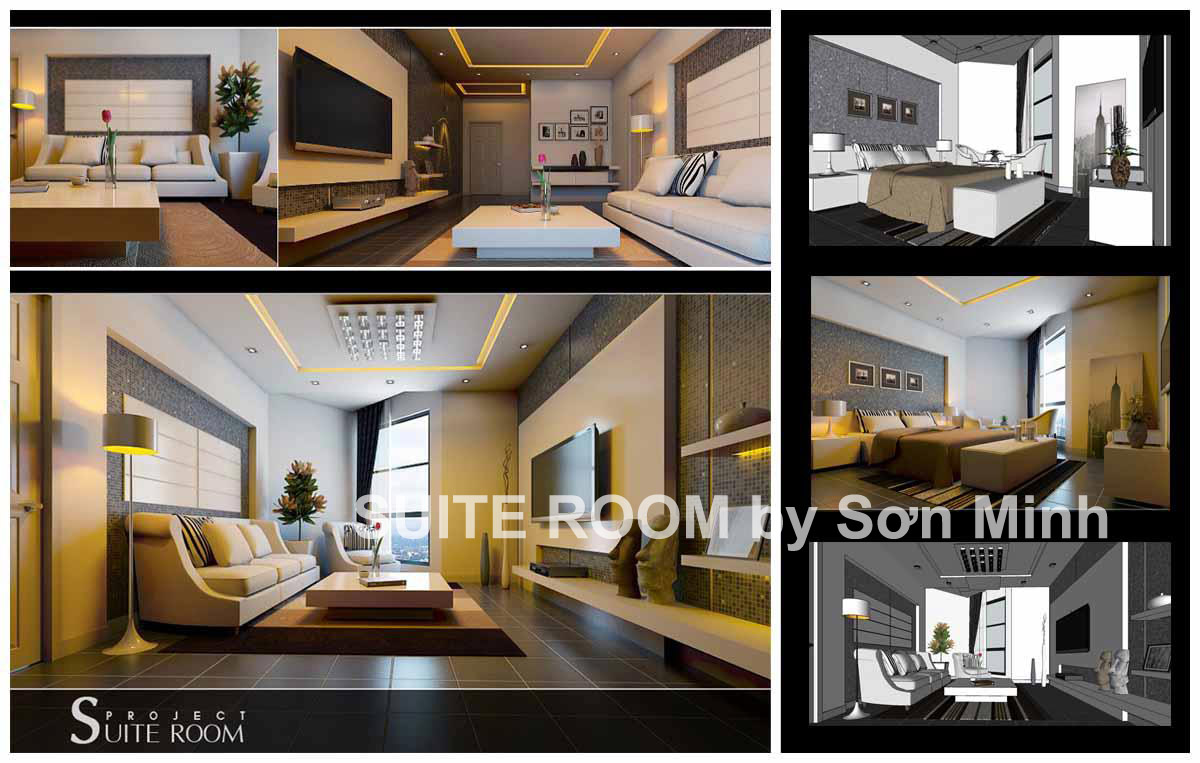 Sketchup Costless 3D Model Suite Room #1 - Great Architecture