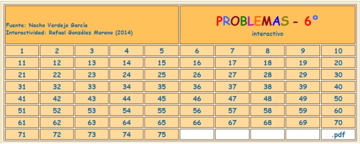 PROBLEMAS 6º