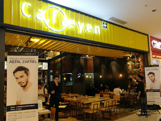 Makan Dengan Aeril  Zafrel Di Cafaeyen IOI City Mall