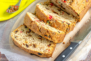 A sweet loaf made with grated coconut, raisin, cherries, dried fruits and spices. Trinidad coconut sweet bread is ideal alone or as part of a sandwich Trinidad Coconut Sweet Bread