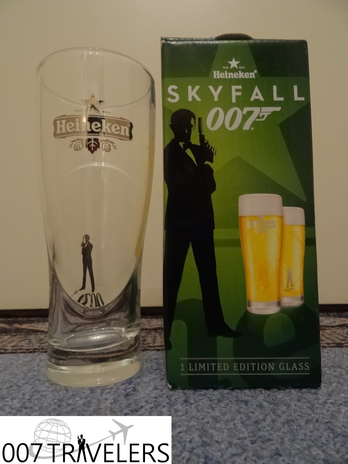 Heineken james bond glass Outlet