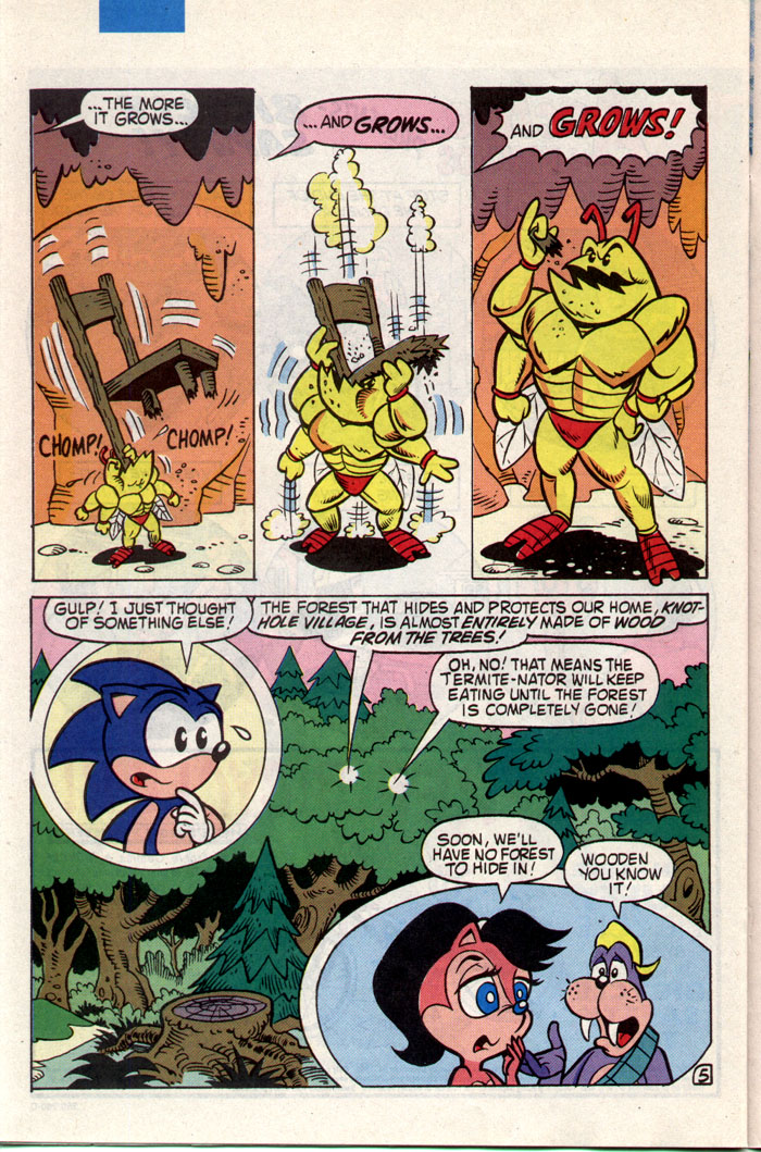 Read online Sonic The Hedgehog comic -  Issue #5 - 19