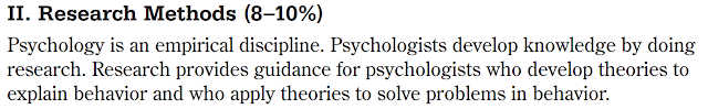 AP Psychology with Mr. Duez: 1.2:RESEARCH