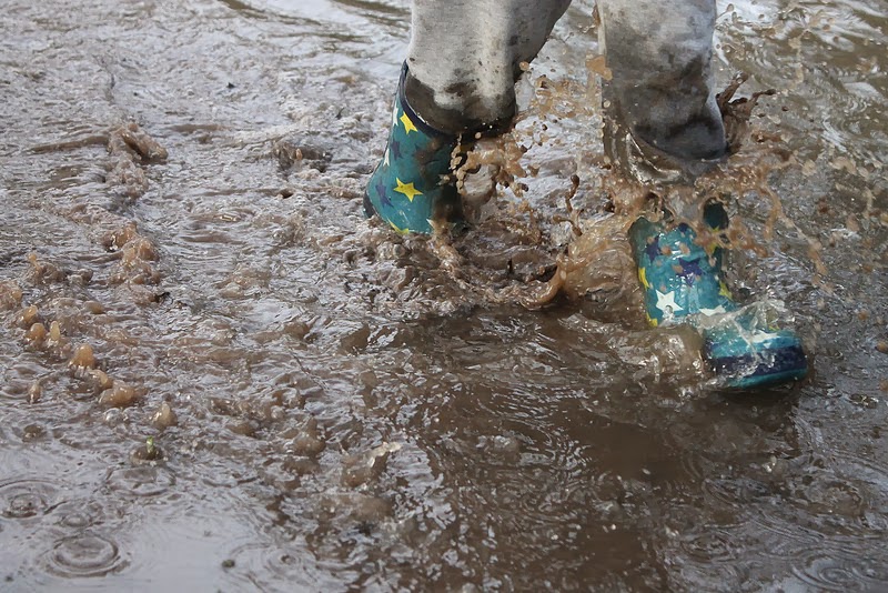 scraps of us : Jumping in muddy puddles...