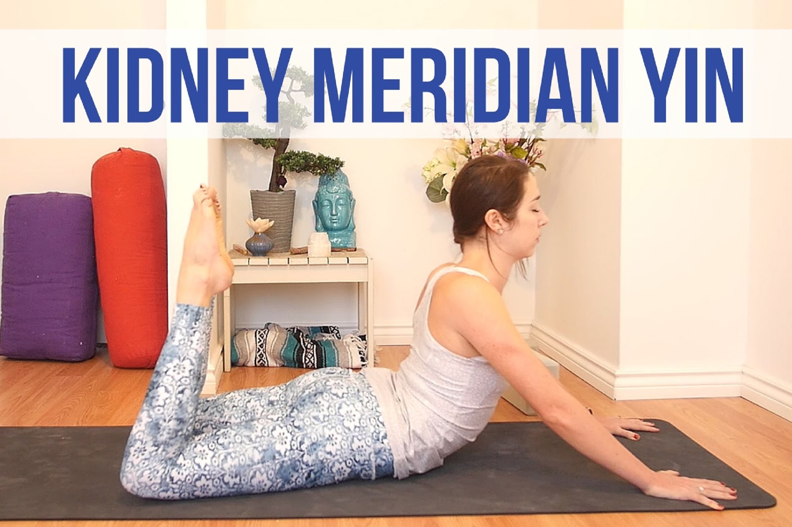 Kidney Meridian Yin Yoga Class Inner Groin and Spine Yin Yoga with