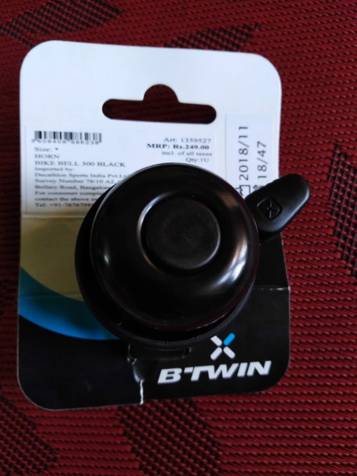 btwin cycle bell