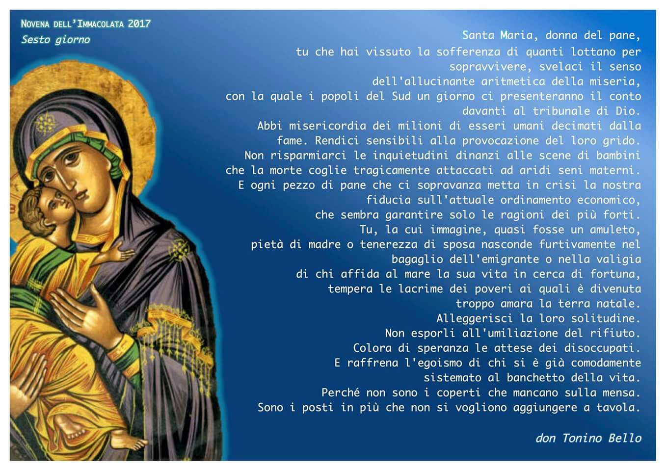 Novena dell'Immacolata: preghiere e immagine per meditare