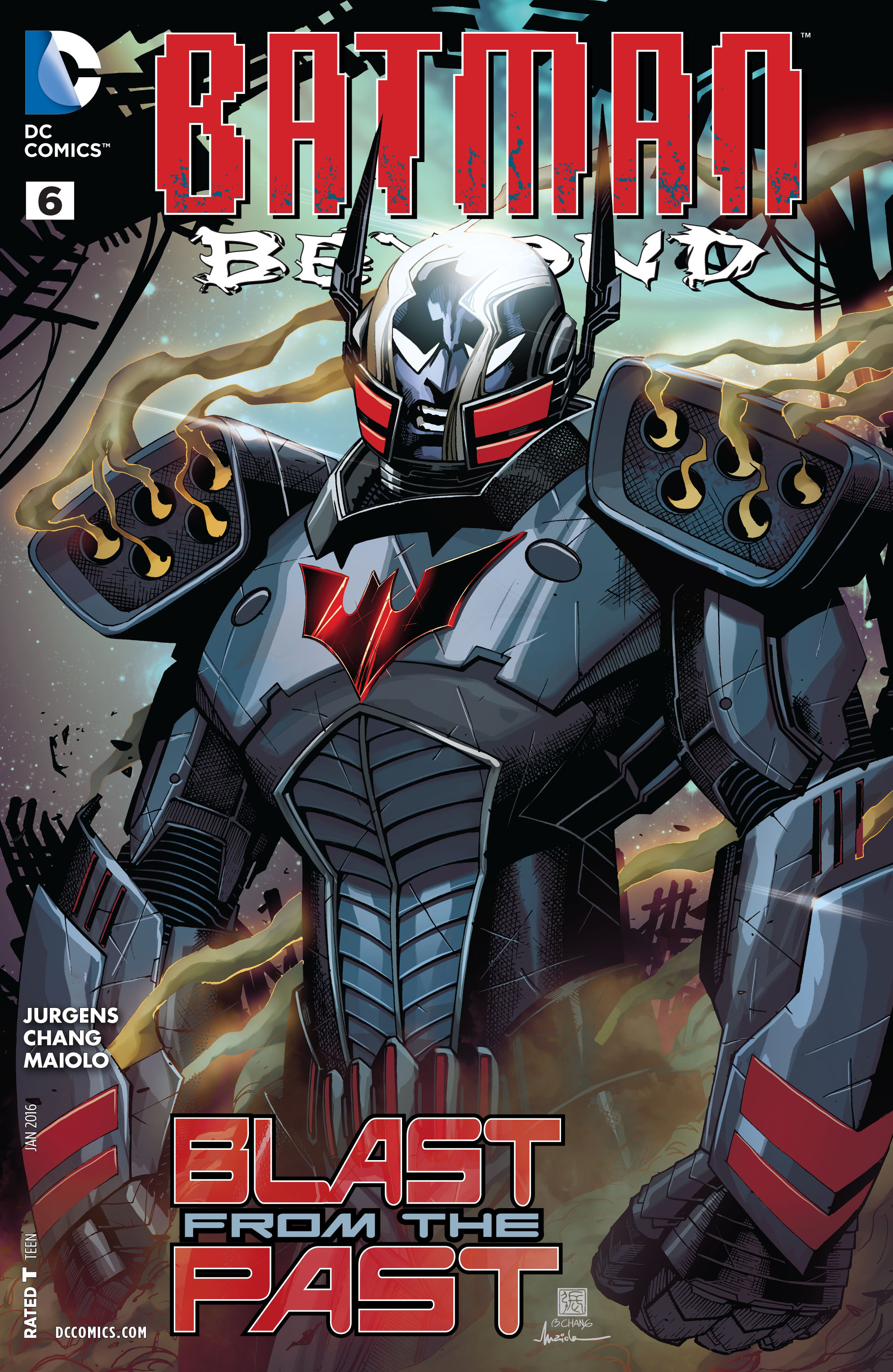 Read online Batman Beyond (2015) comic -  Issue #6 - 1