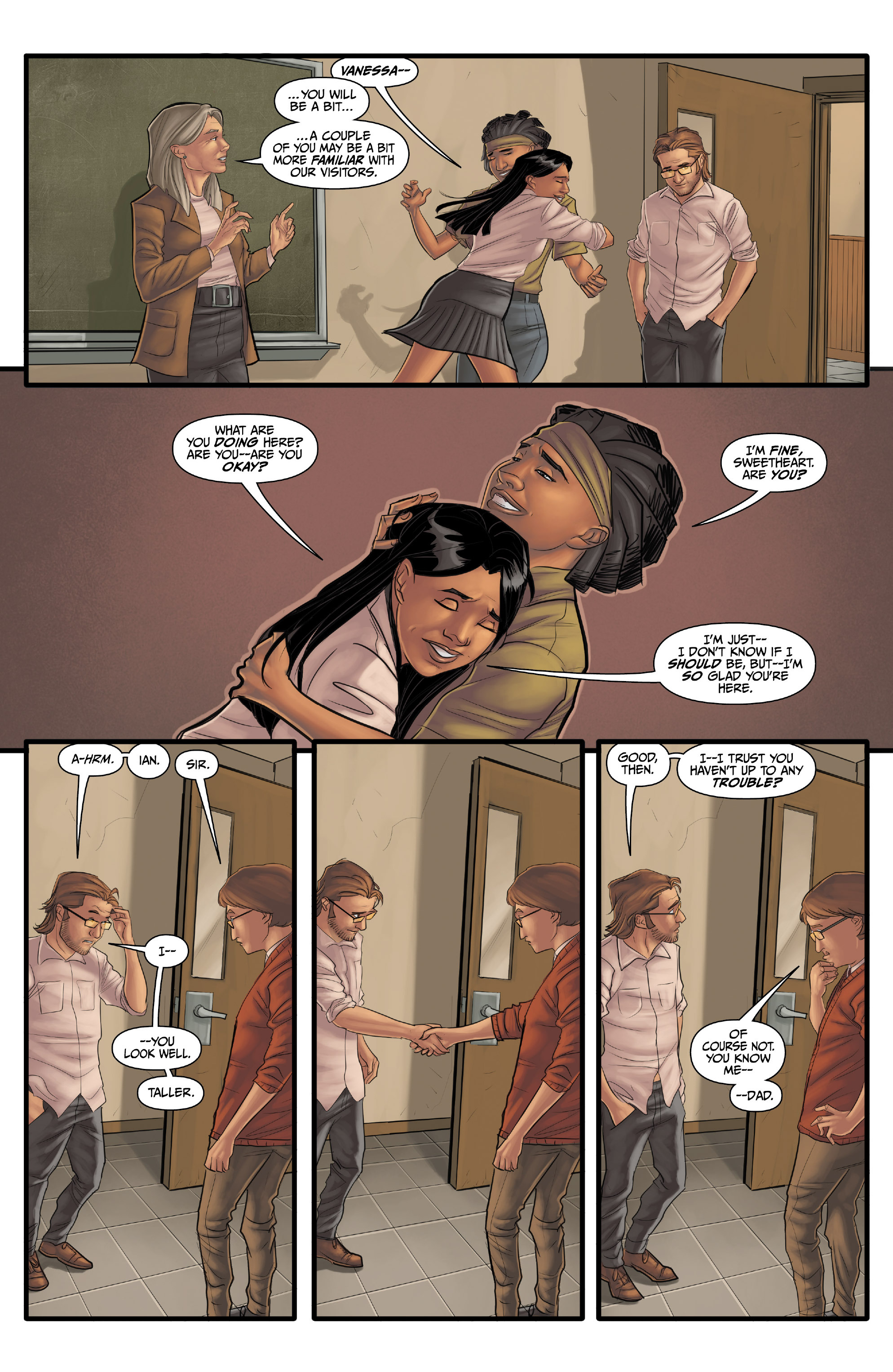 Read online Morning Glories comic -  Issue #40 - 5