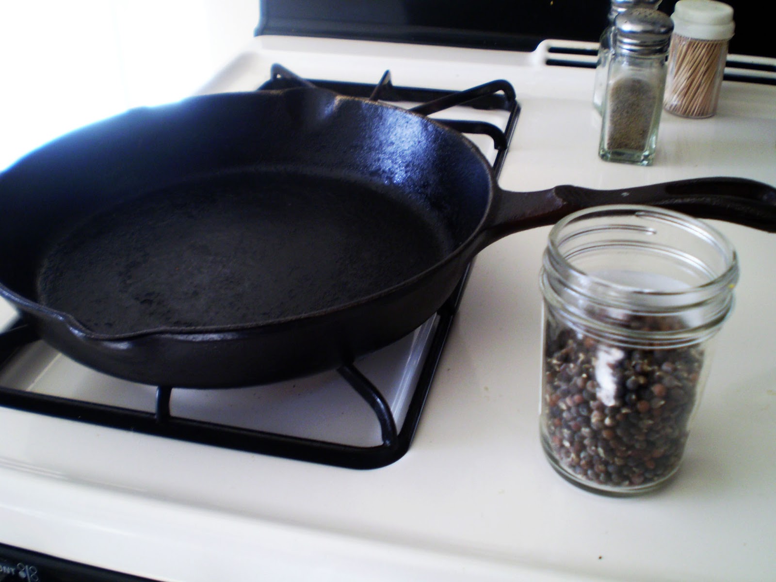 Green Jean okra "coffee"