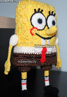 PATRON GRATIS BOB ESPONJA AMIGURUMI 434