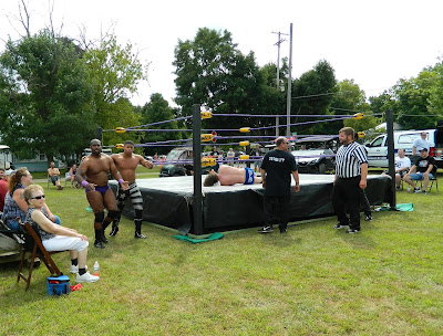 wrestling at Sumner Daze Festival
