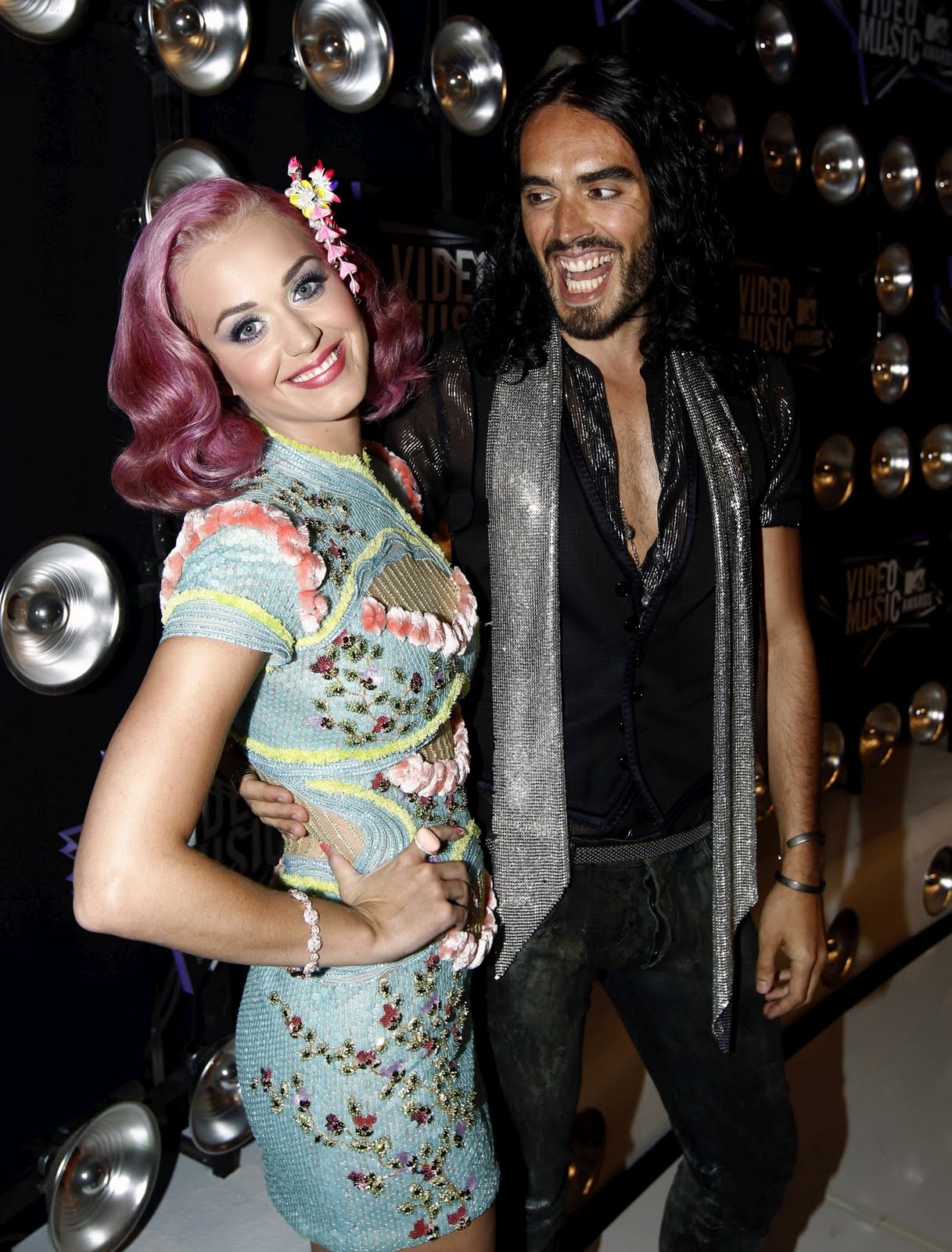 DISNEY STAR UNIVERSE: Katy Perry and Russel Brand at 2011 MTV Video