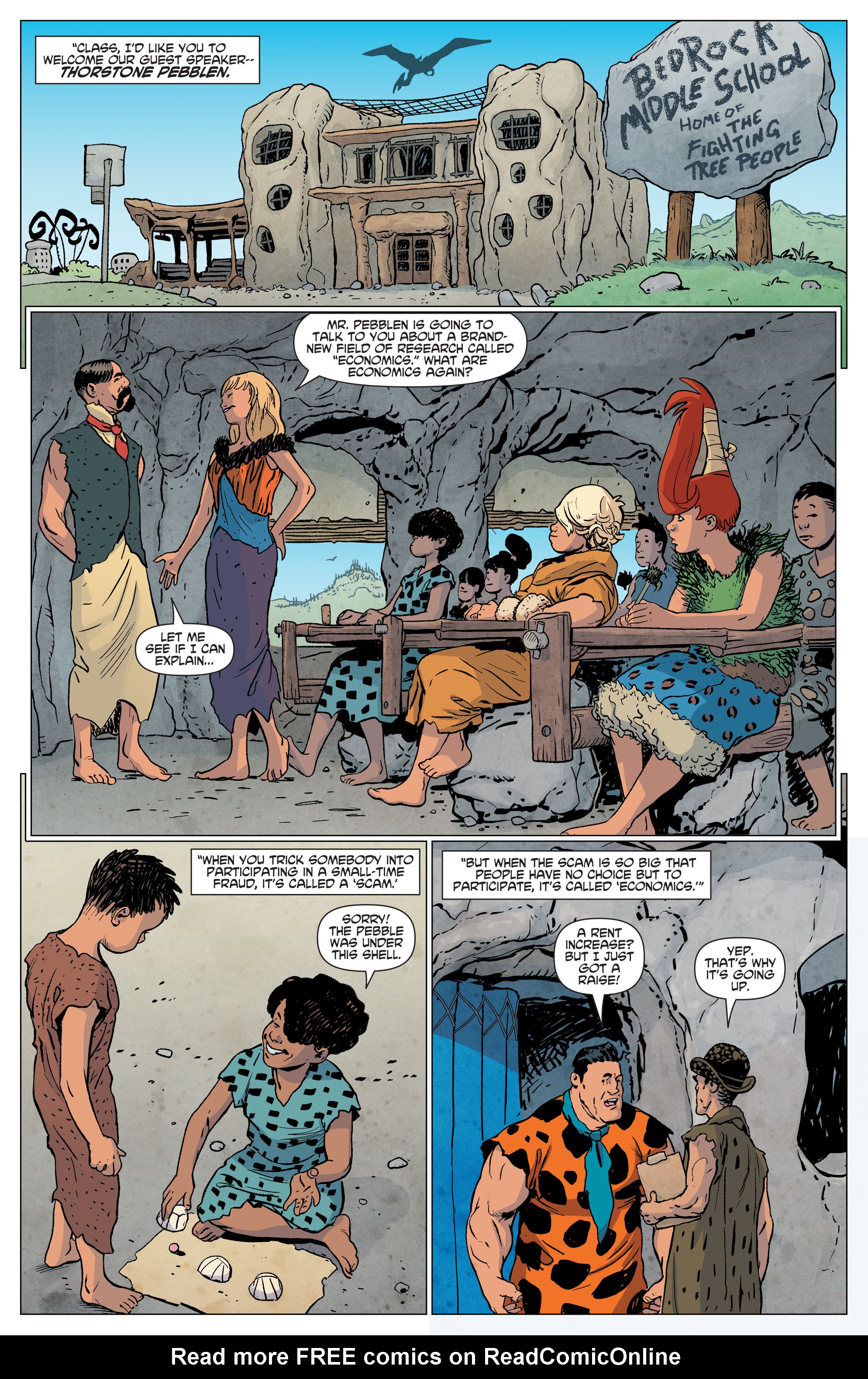 Read online The Flintstones comic -  Issue #8 - 8