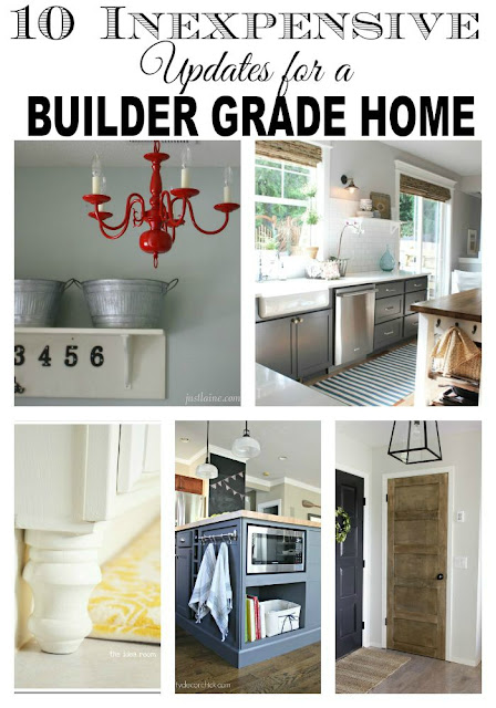 10 inexpensive updates for a builder grade home