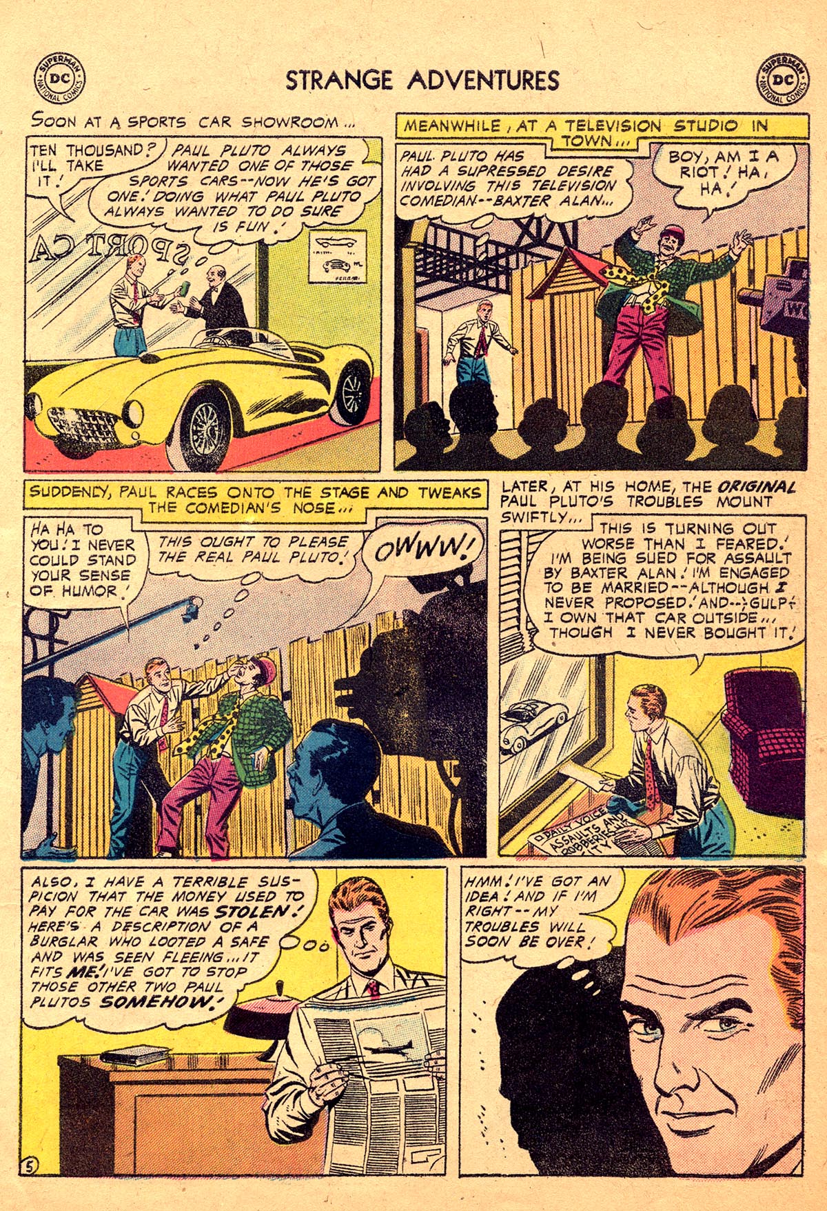 Read online Strange Adventures (1950) comic -  Issue #70 - 7