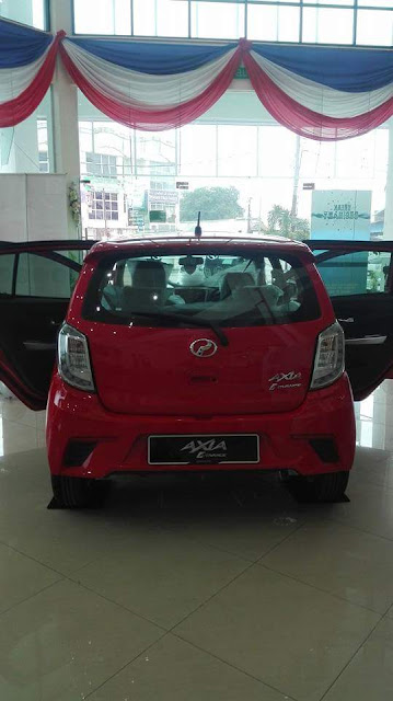 Foto Menarik Kereta Perodua Axia Baru 2017 (Facelift)