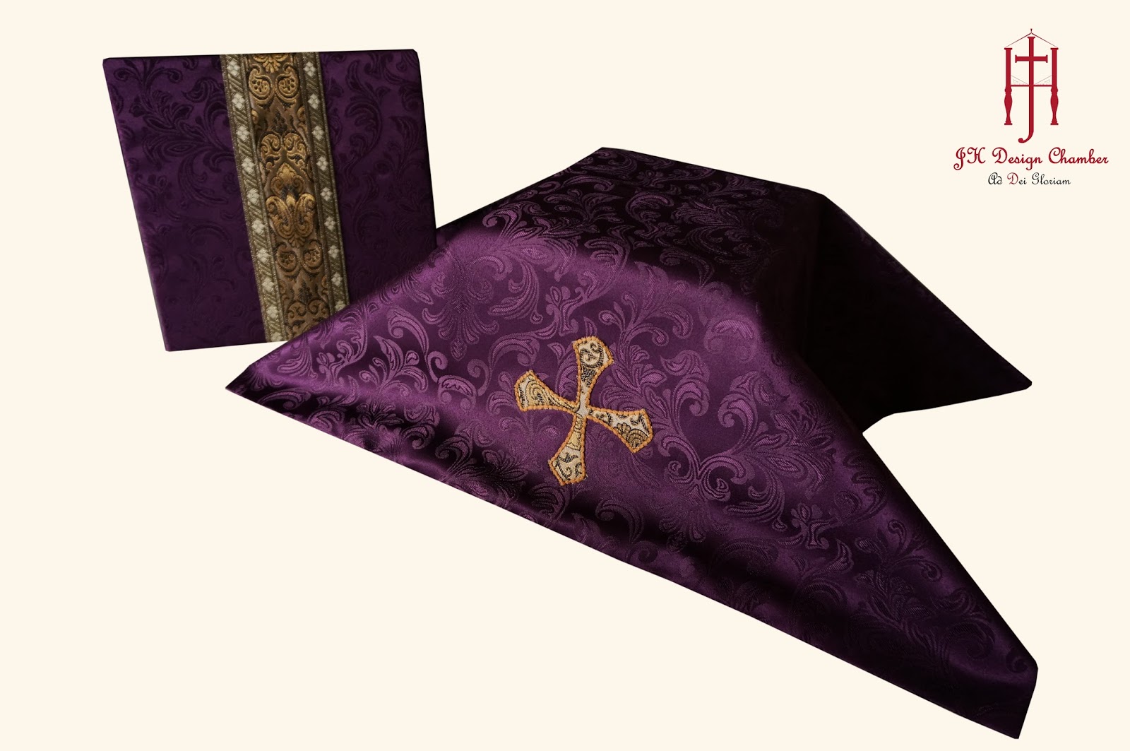 Chalice Veil and Burse Purple ( Teluk Intan )