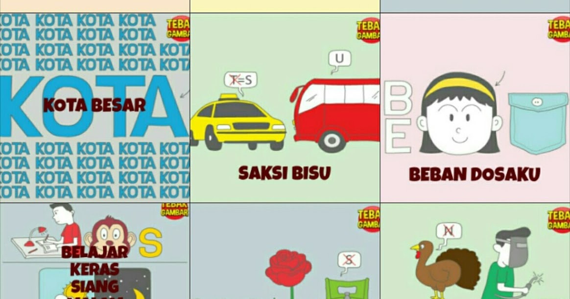 Tebak Gambar Level 12 Terbaru Tebak Gambar