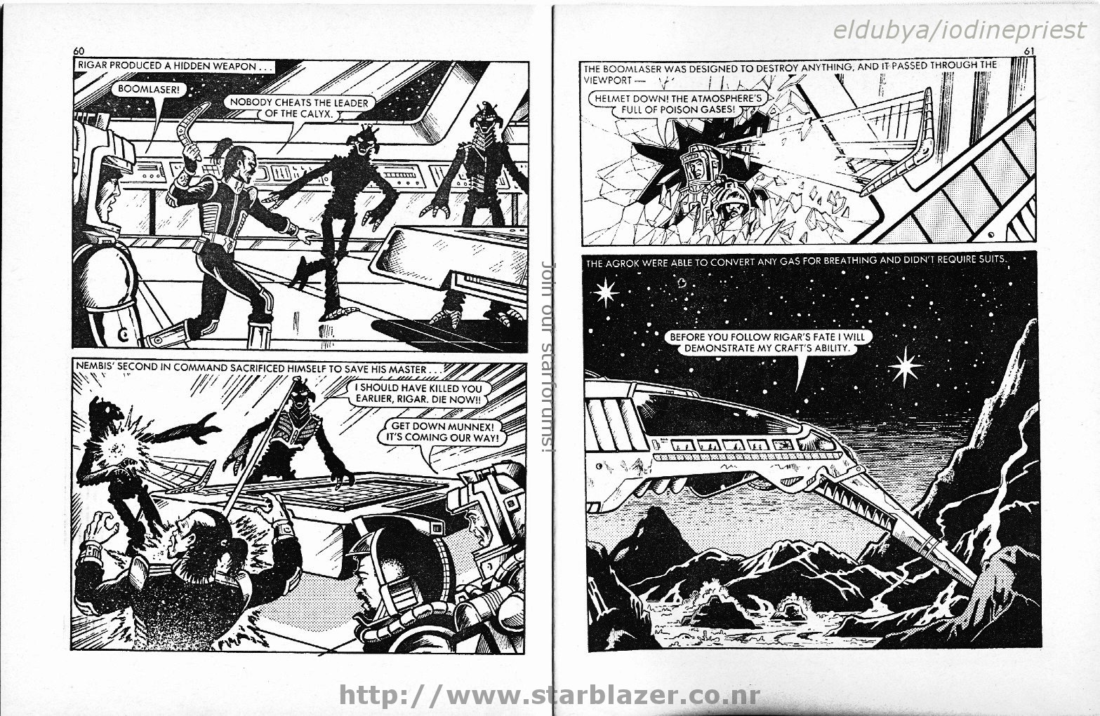 Read online Starblazer comic -  Issue #142 - 32