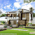 4 BHK contemporary mix house plan 2750 sq-ft
