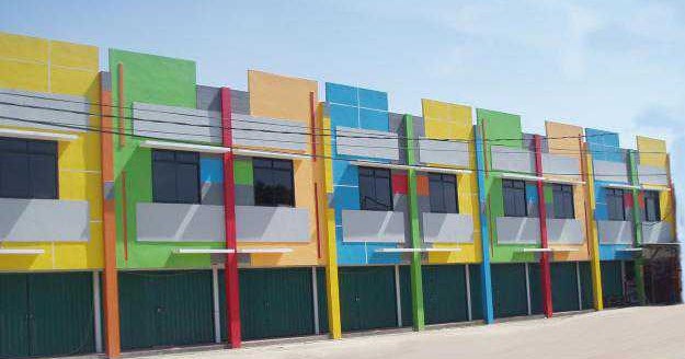 12+ Kombinasi Warna Cat Pintu Ruko