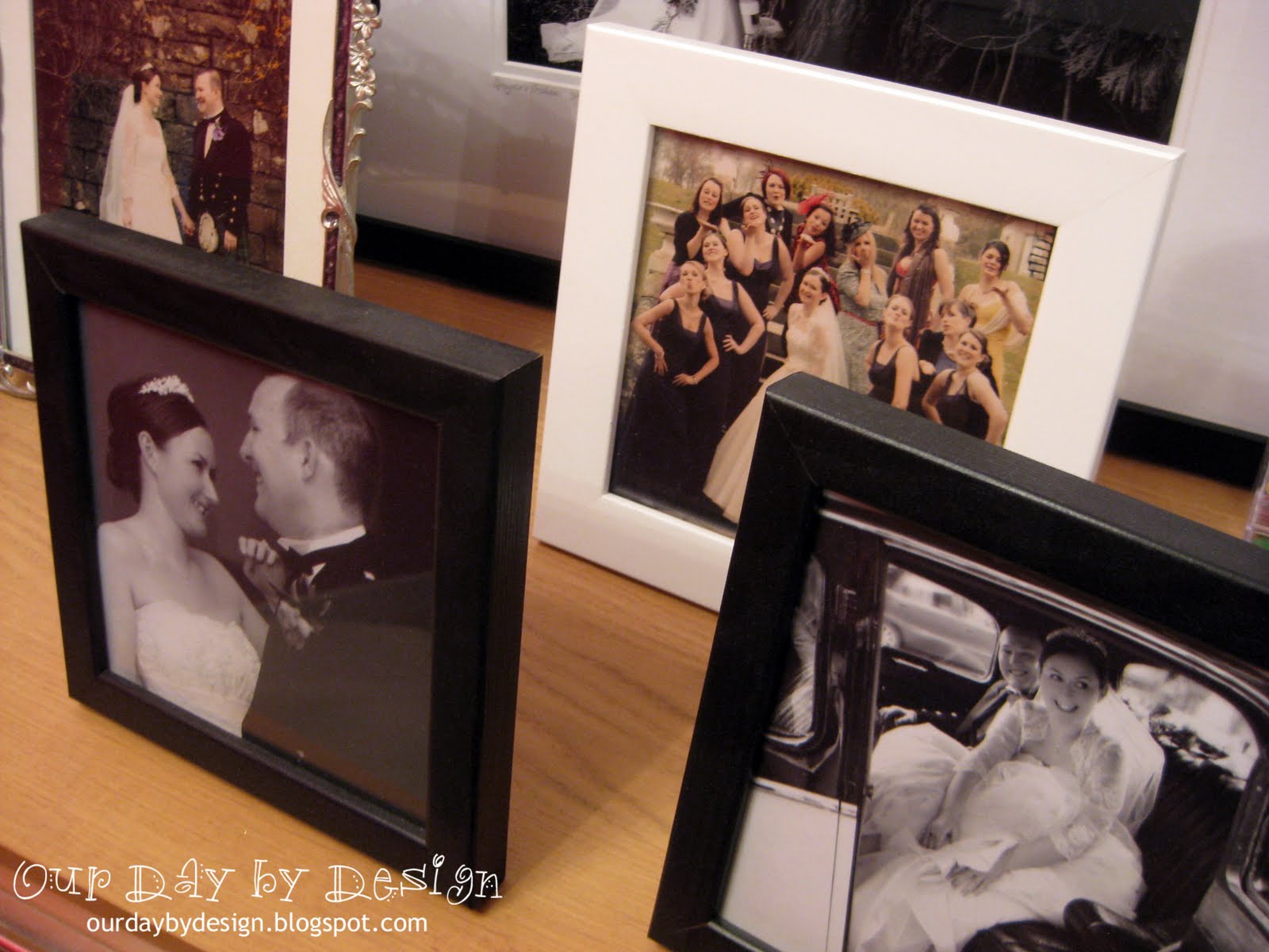 Framed Wedding Photos