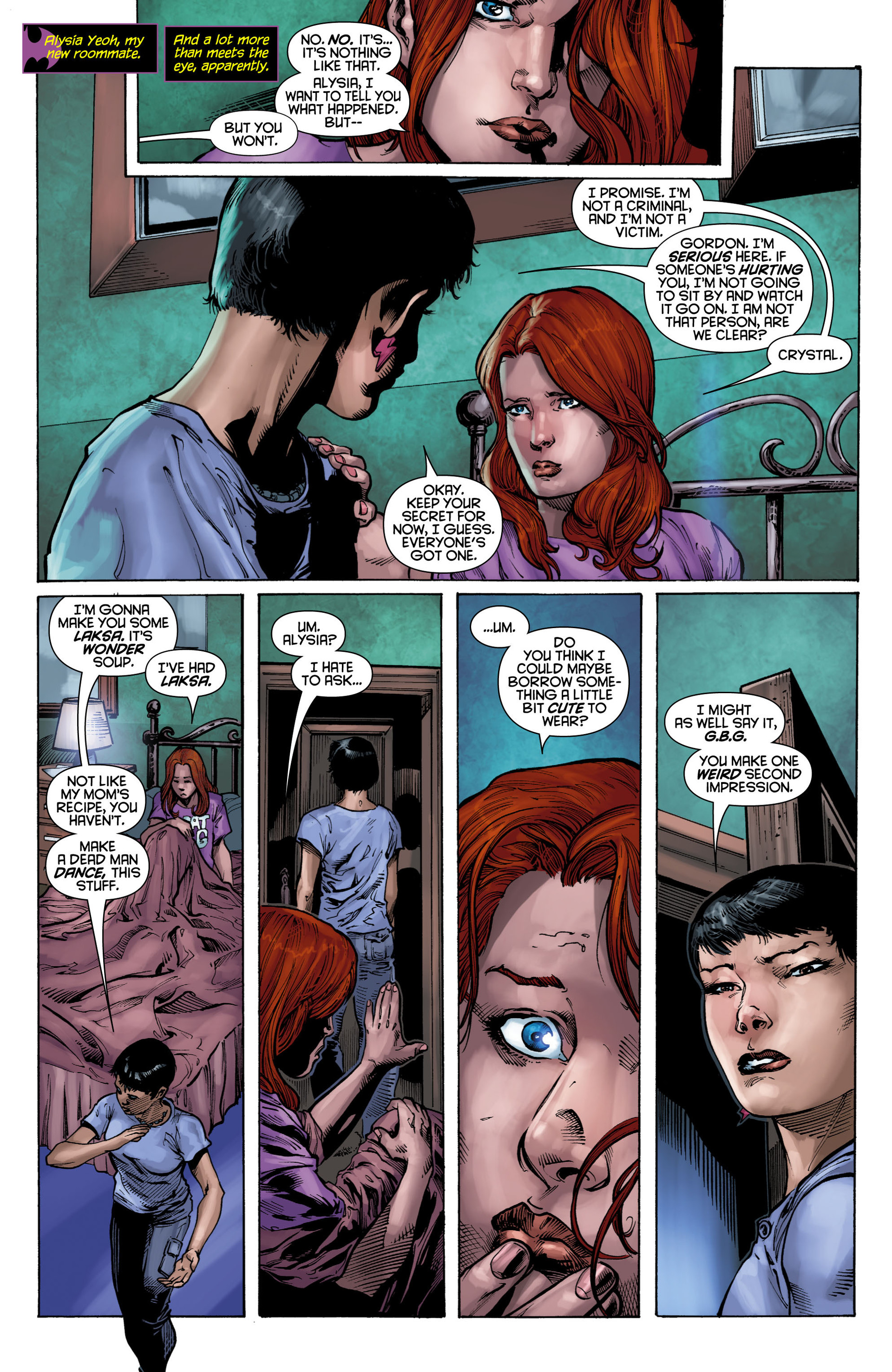 Read online Batgirl (2011) comic -  Issue # _TPB The Darkest Reflection - 41