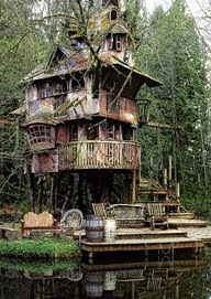 Life-size Fairy House