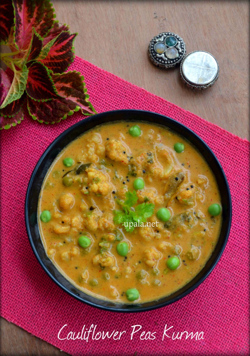 Upala Cauliflower Peas Kurma