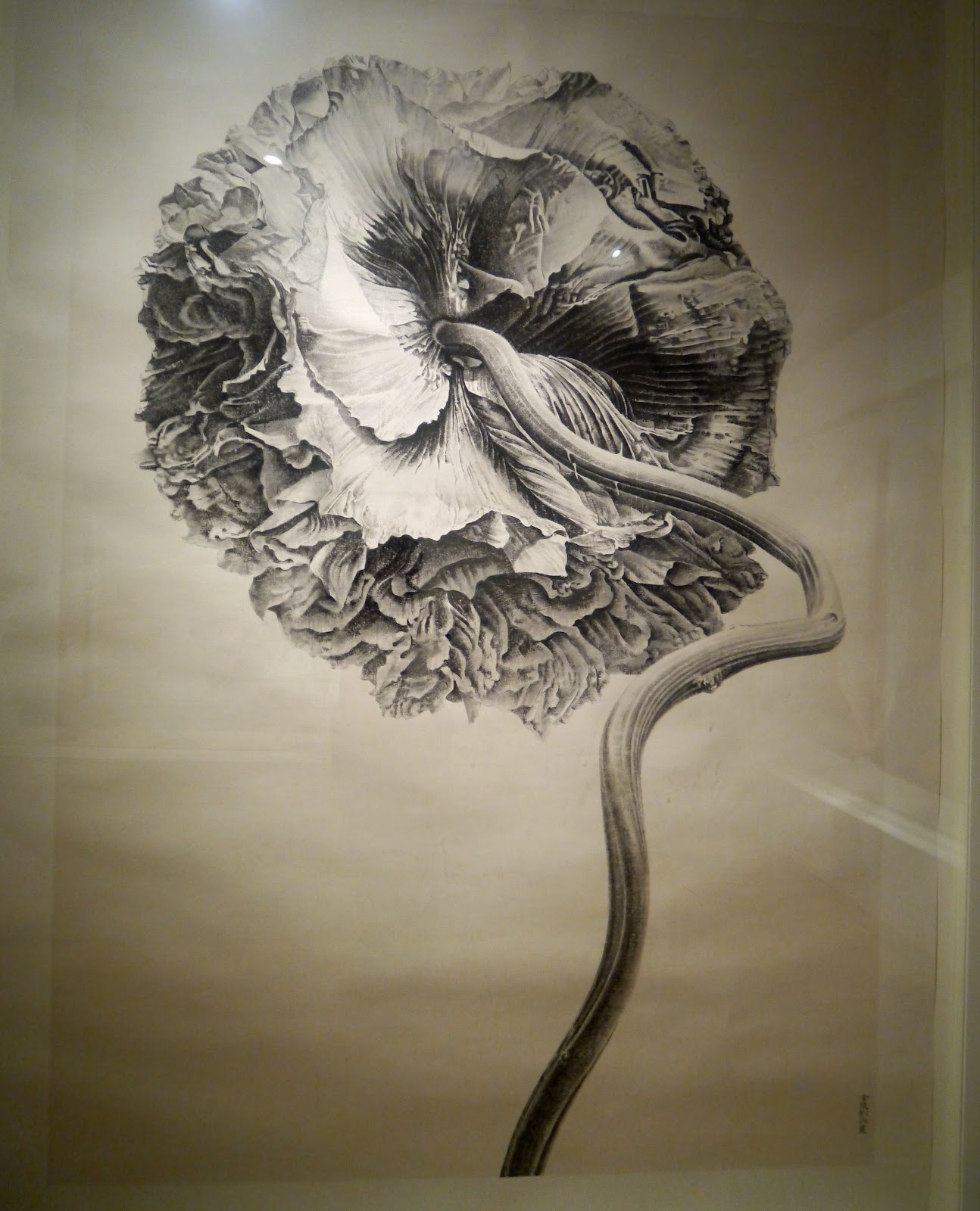 Photo blog: London-British Museum-Modern Chinese Pen and Ink Drawings