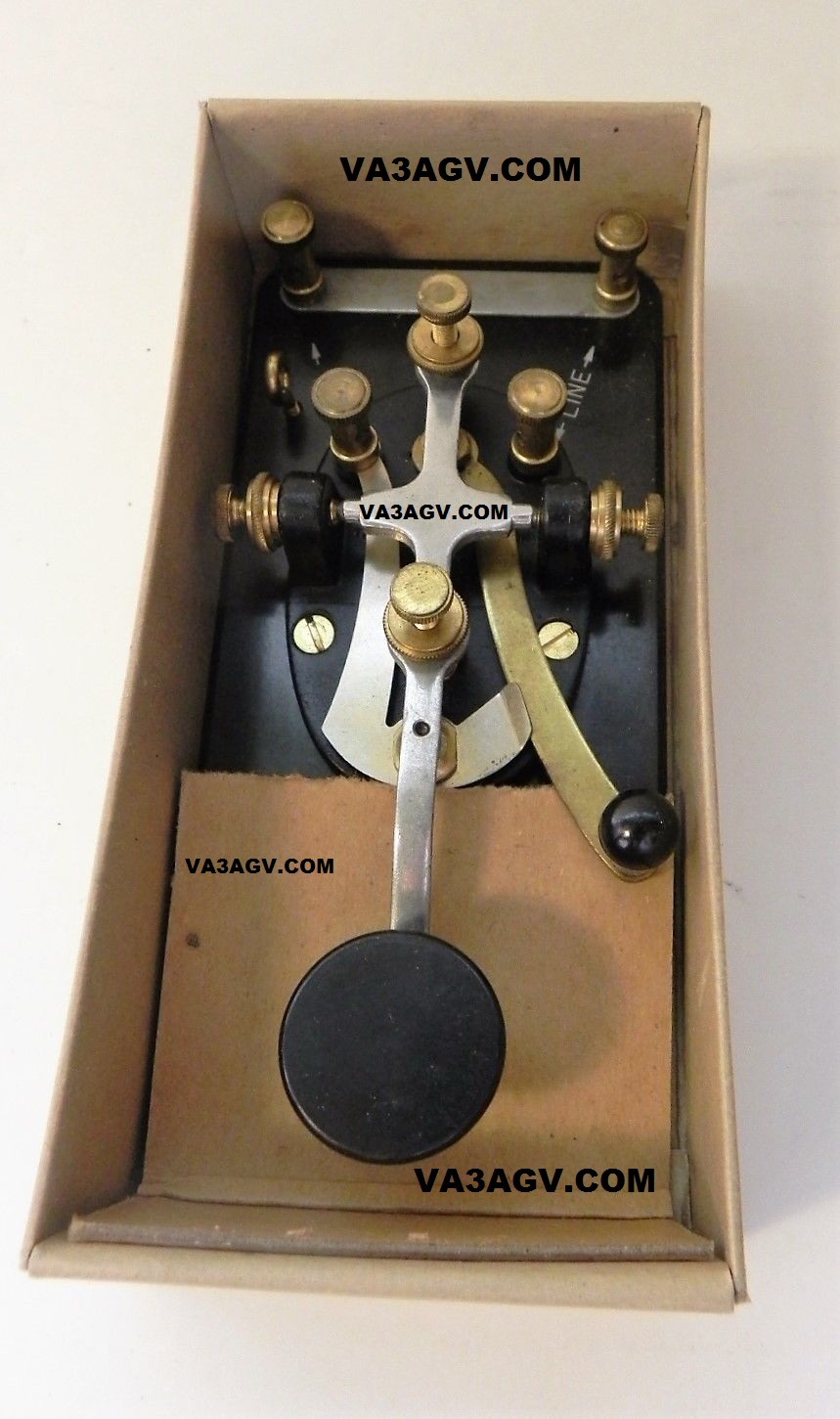 Morse Code CW Key Telegraph (Straight) Lionel Morse Code J38 base