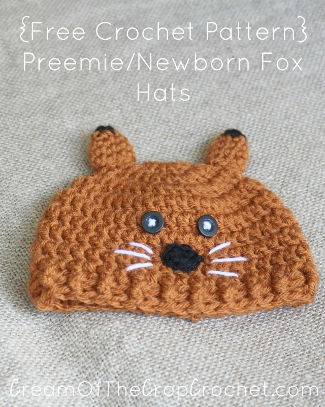 Crochet n Create Free Fox Hat Crochet Pattern crochet-n-create-free-fox-hat-crochet-pattern