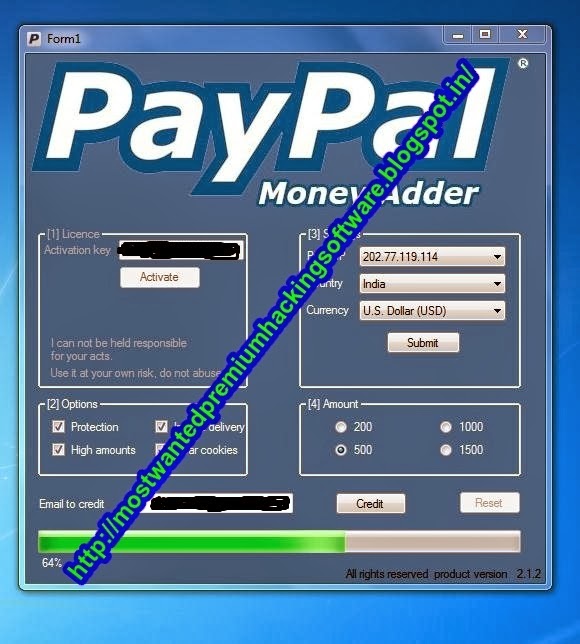paypal money generator v1.1 free download