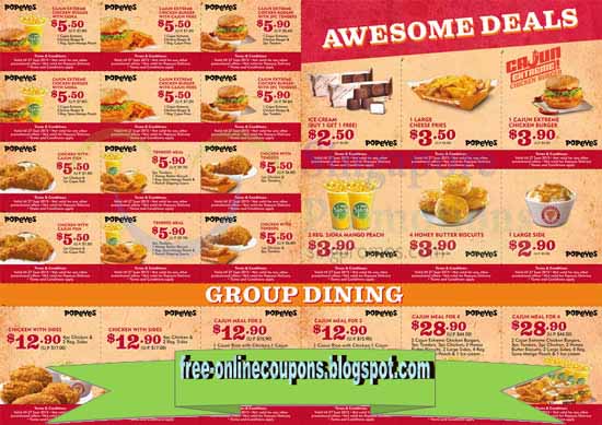 Louisiana fried chicken coupons