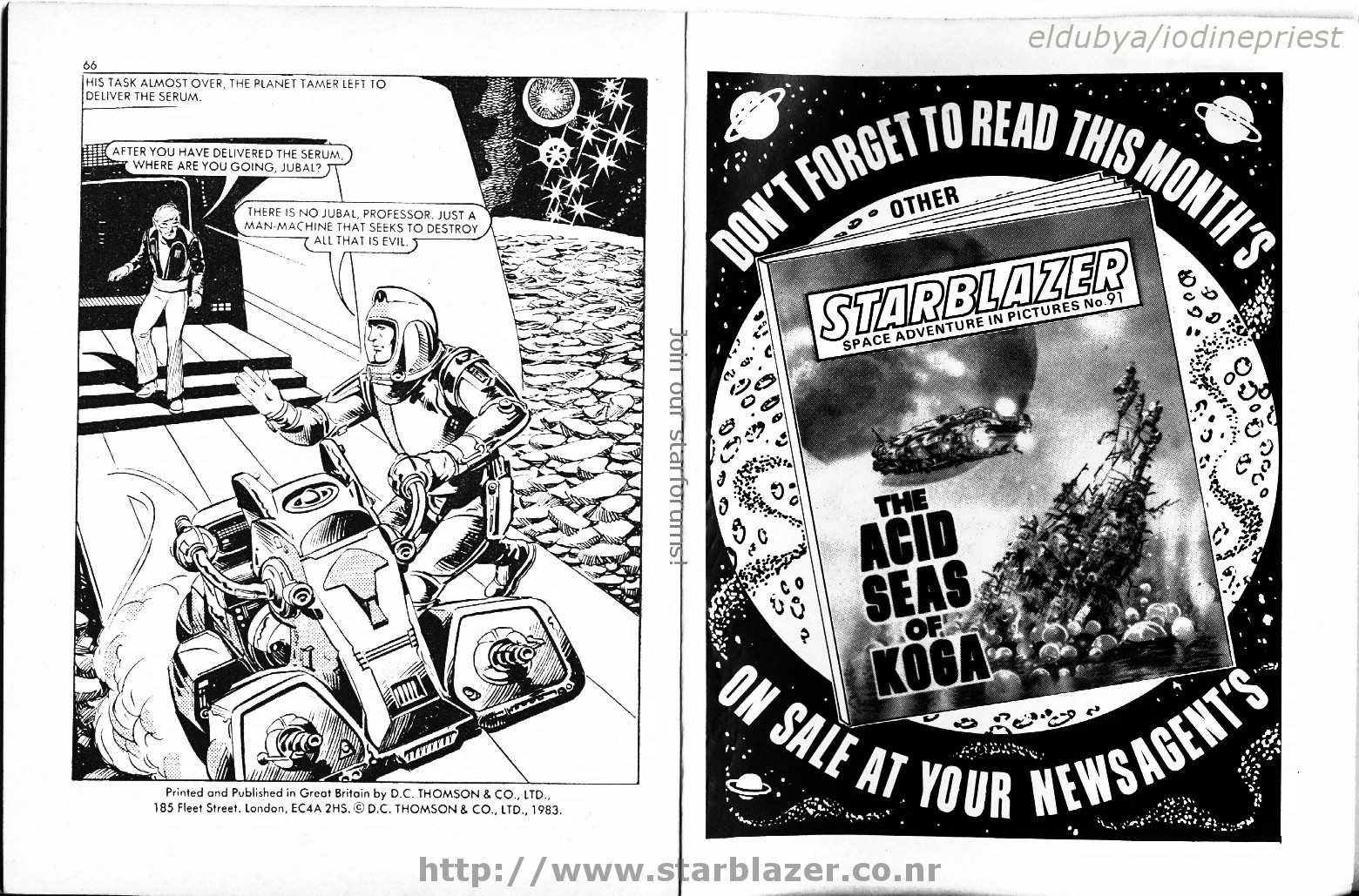 Read online Starblazer comic -  Issue #90 - 35