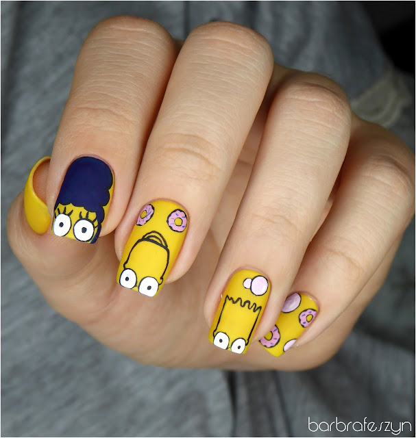 the simpsons nails