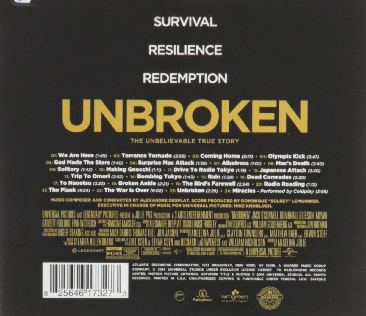 unbroken soundtracks