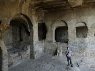 Uplistsikhe. Edificio excavado en roca