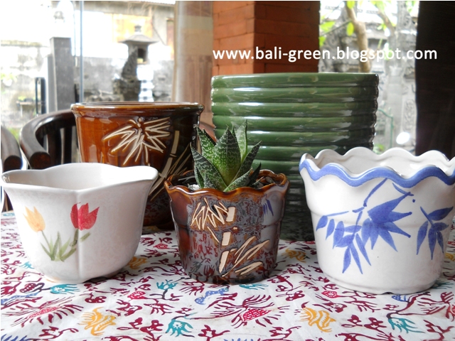 PUTRA GARDEN BALI: Pot Keramik Tanaman Hias Murah di Denpasar Bali