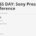 Sony Press Day Konferansı