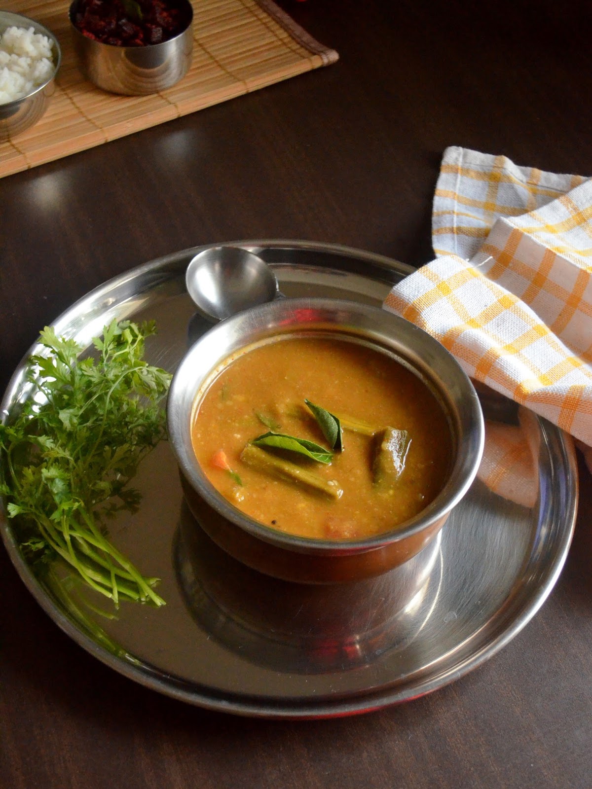 Indulge... Sambar Kerala style Sambar (Without Coconut