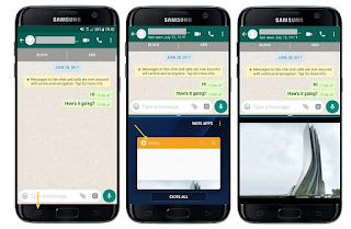Cara Menggunakan Split Screen di Samsung Galaxy S8 / S7