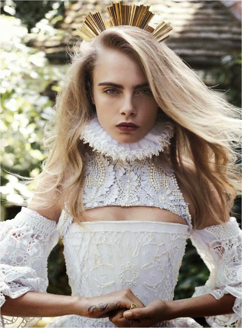 Cara Delevingne by Benny Horne Magazine Photoshoot For Vogue Australia
