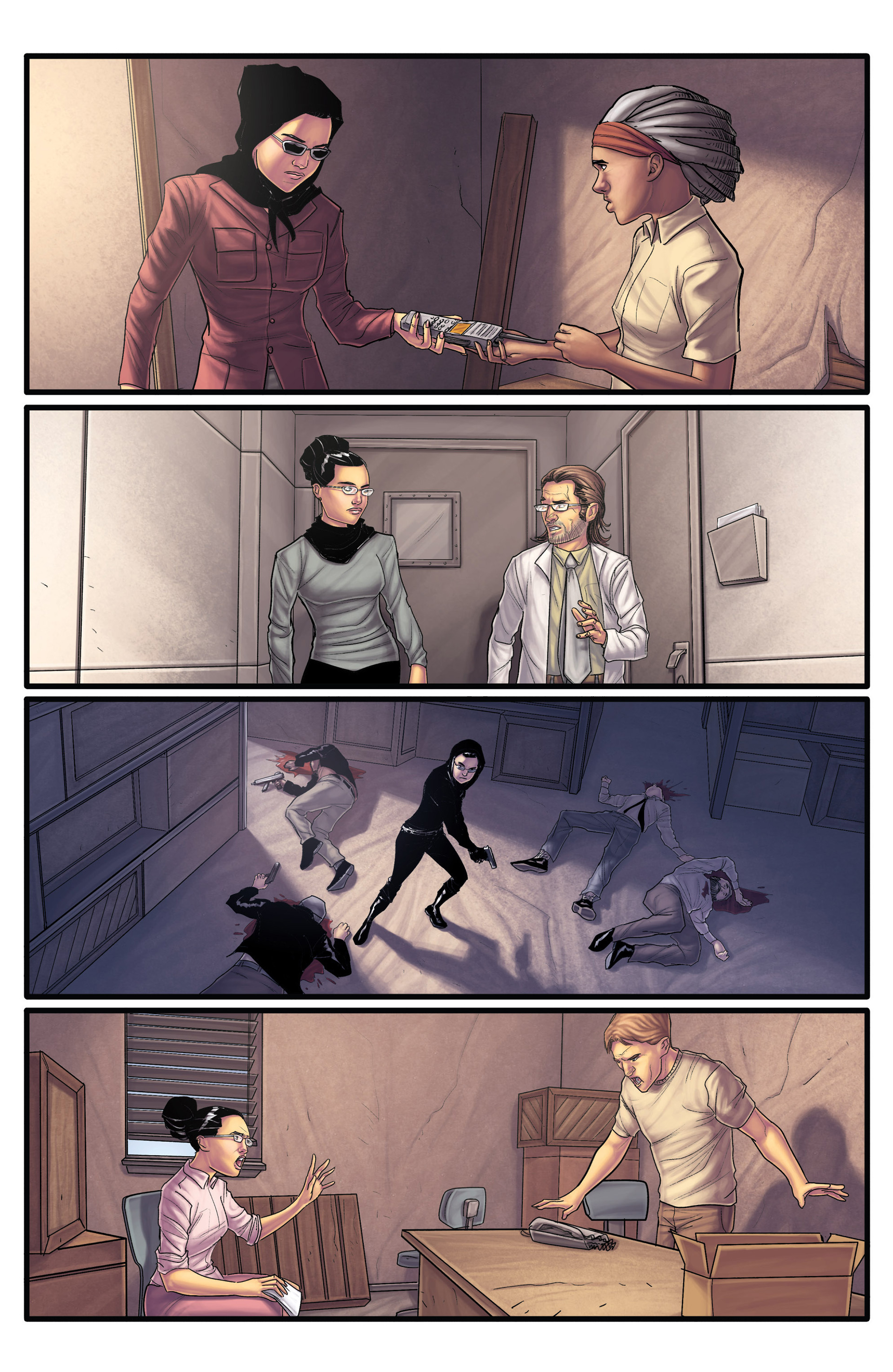 Read online Morning Glories comic -  Issue #26 - 18